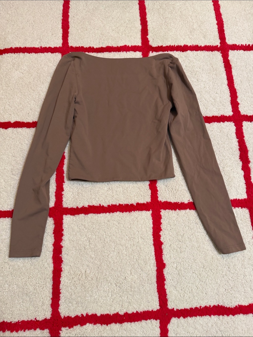 Aritzia Square-Neck Long Sleeve Top - Picture 3 of 3
